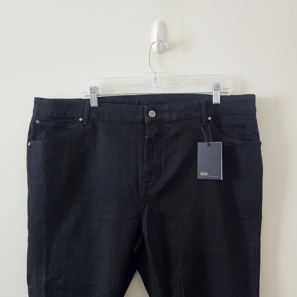 Asos Black Men Jeans Size 44x34 - Picture 3 of 6